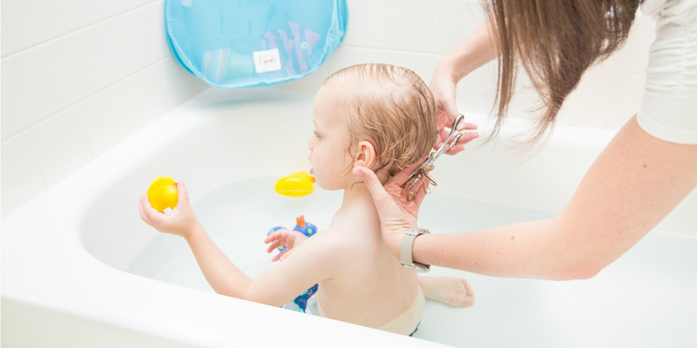 DIY Baby + Toddler Haircut