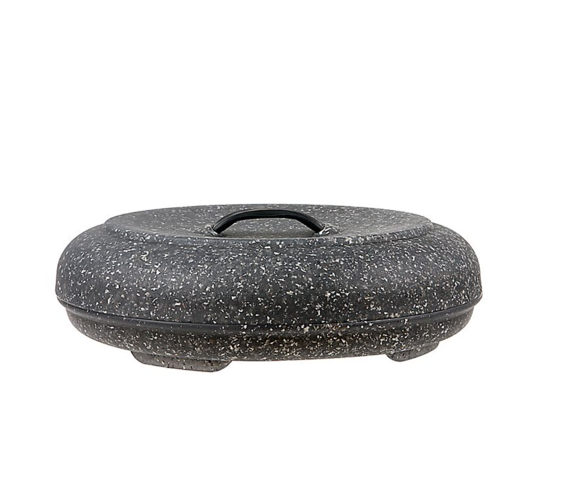 Dexas-Extra-Large-Tortilla-Warmer-in-Granite