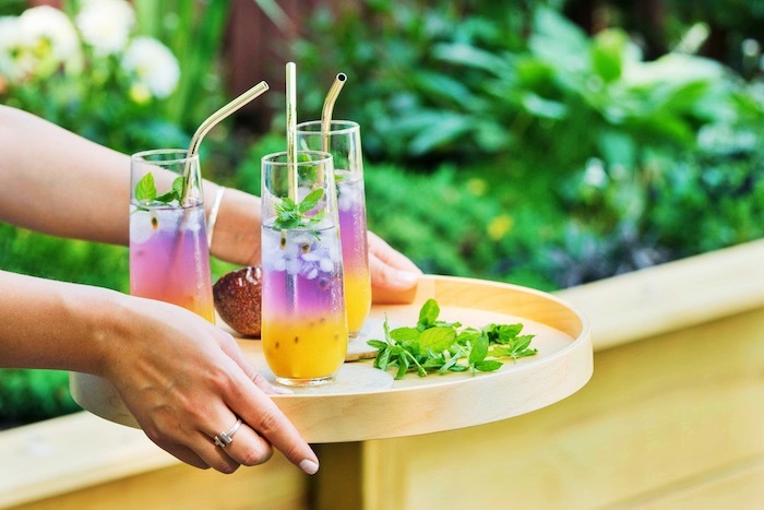 Butterfly Pea Flower Tea Cooler