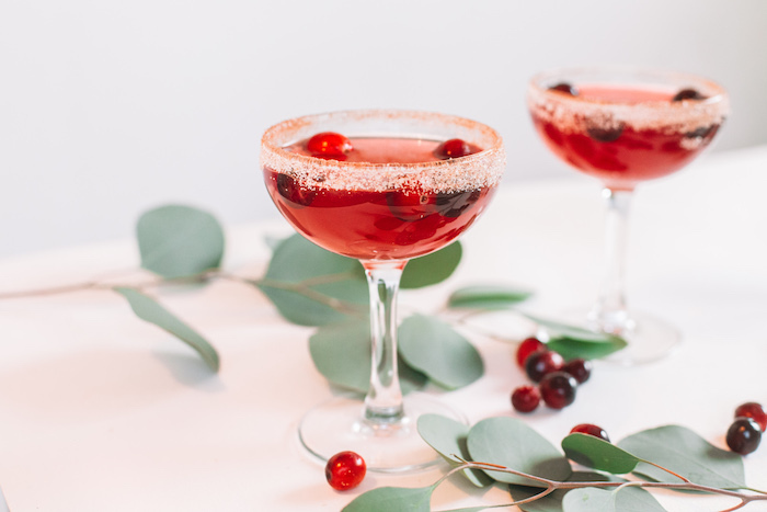 Cranberry Apple Martinis