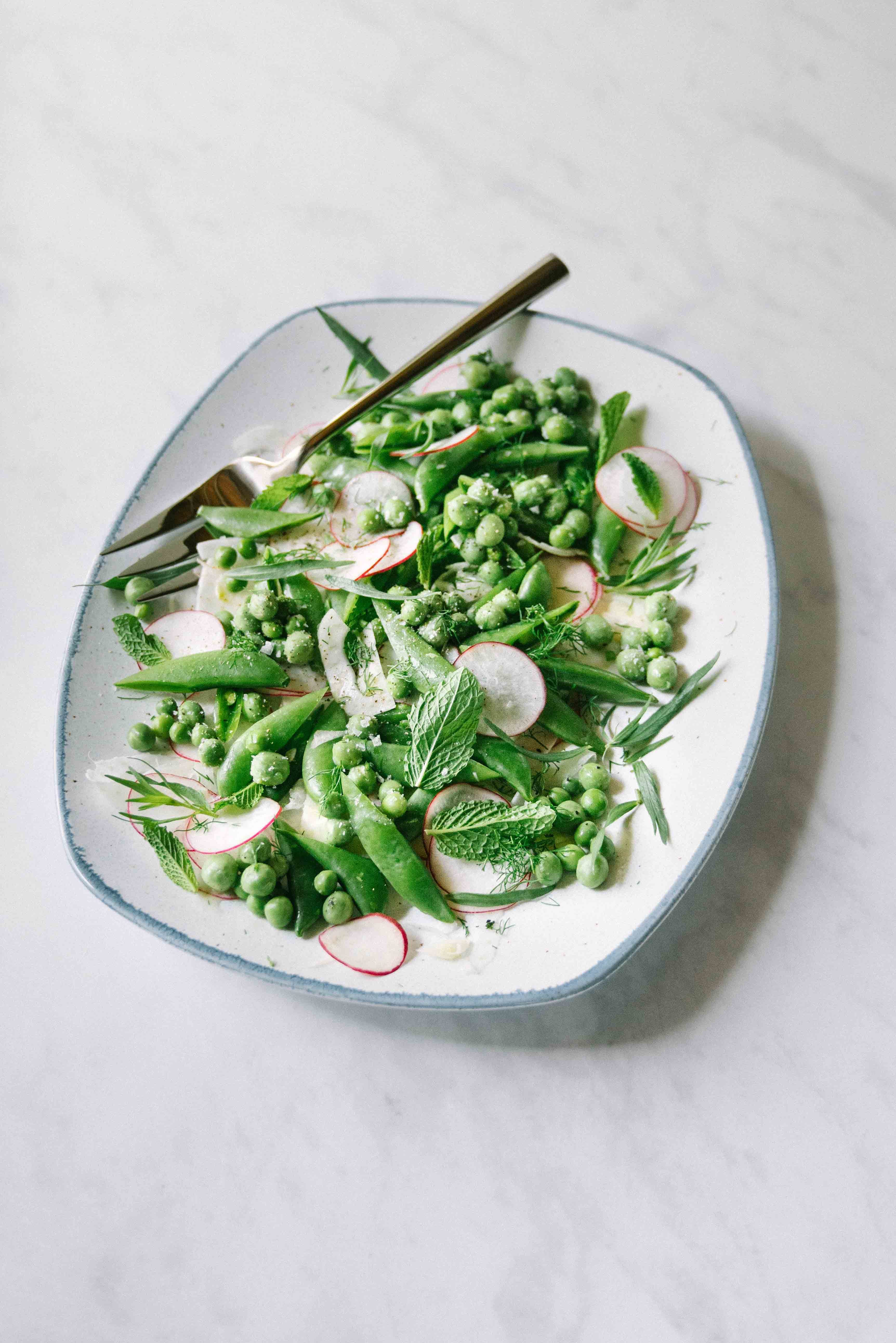 Spring Snap Pea Salad