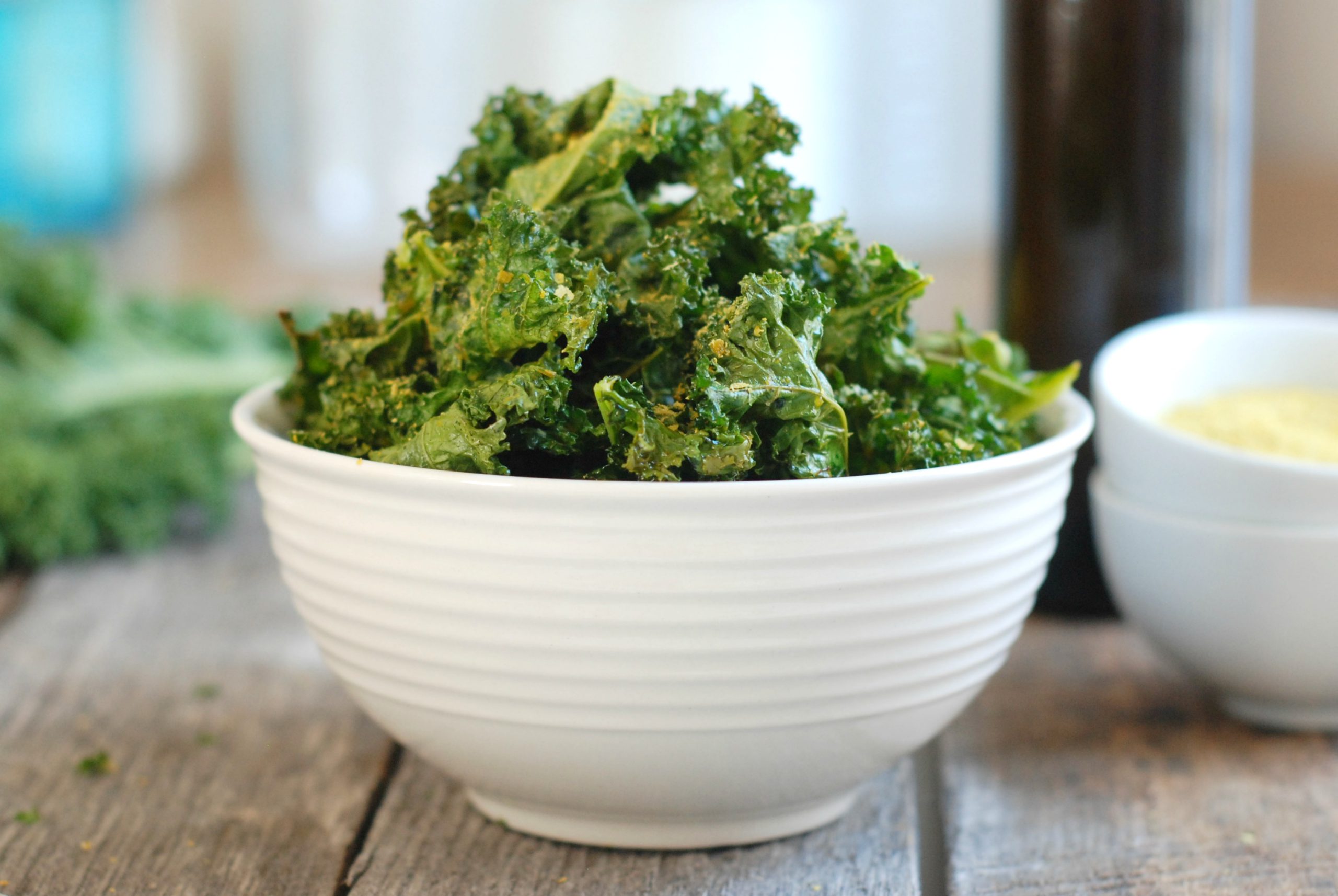 Cheesy Kale Chips