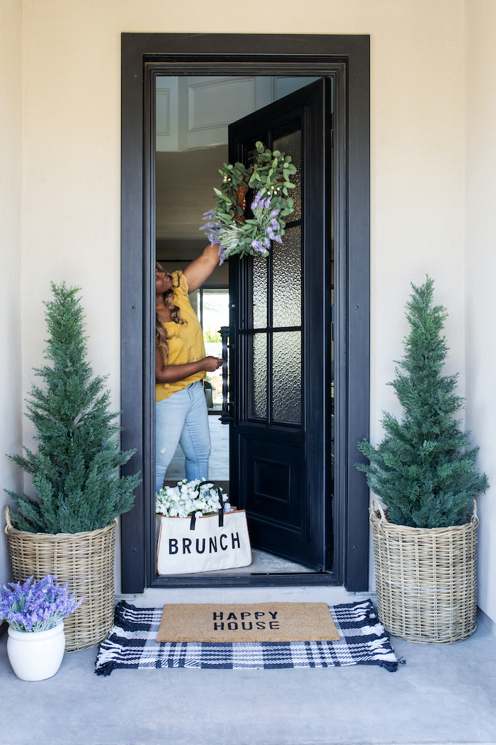 Freshen Up Your Front Porch With This Spring Decor