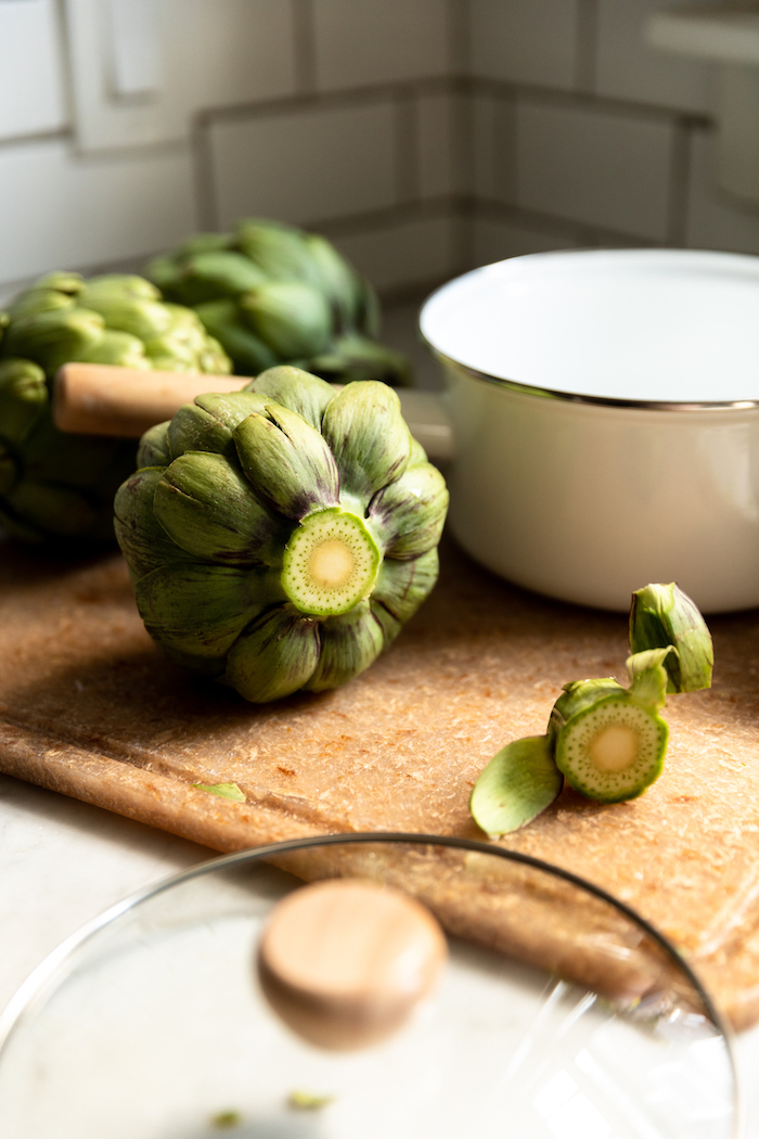 How to Trim and Steam Artichokes