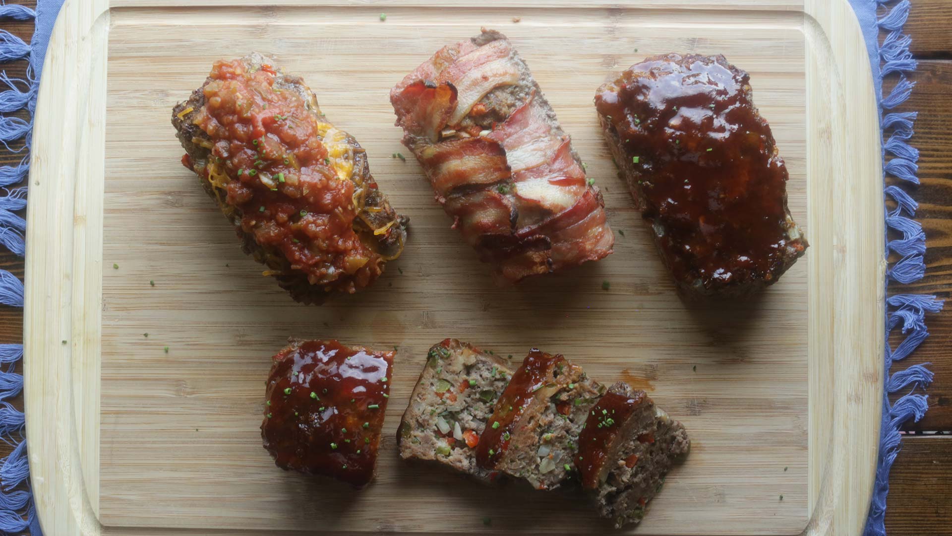 Mini Meat Loaf 4 Ways